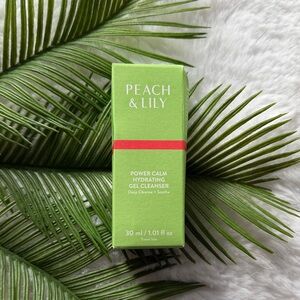 NEW Peach & Lily Power Calm Hydrating Gel Cleanser Travel Size